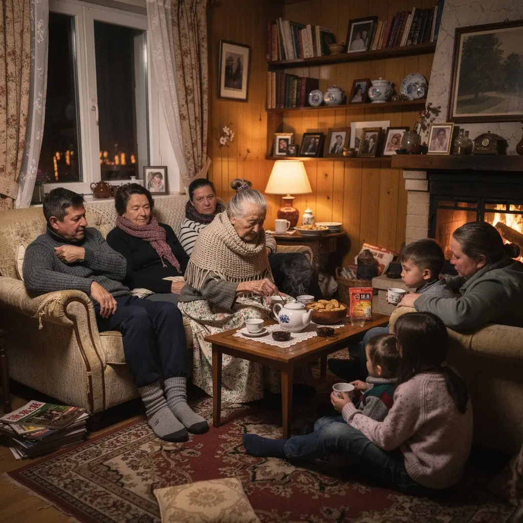 Édesburgonya és fekete tea kombinációja egy elegáns porcelán csészében.